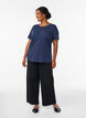 T-Shirt mit Print, Blau, Model image number 1