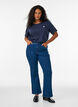 T-Shirt mit Print, Blau, Model image number 1