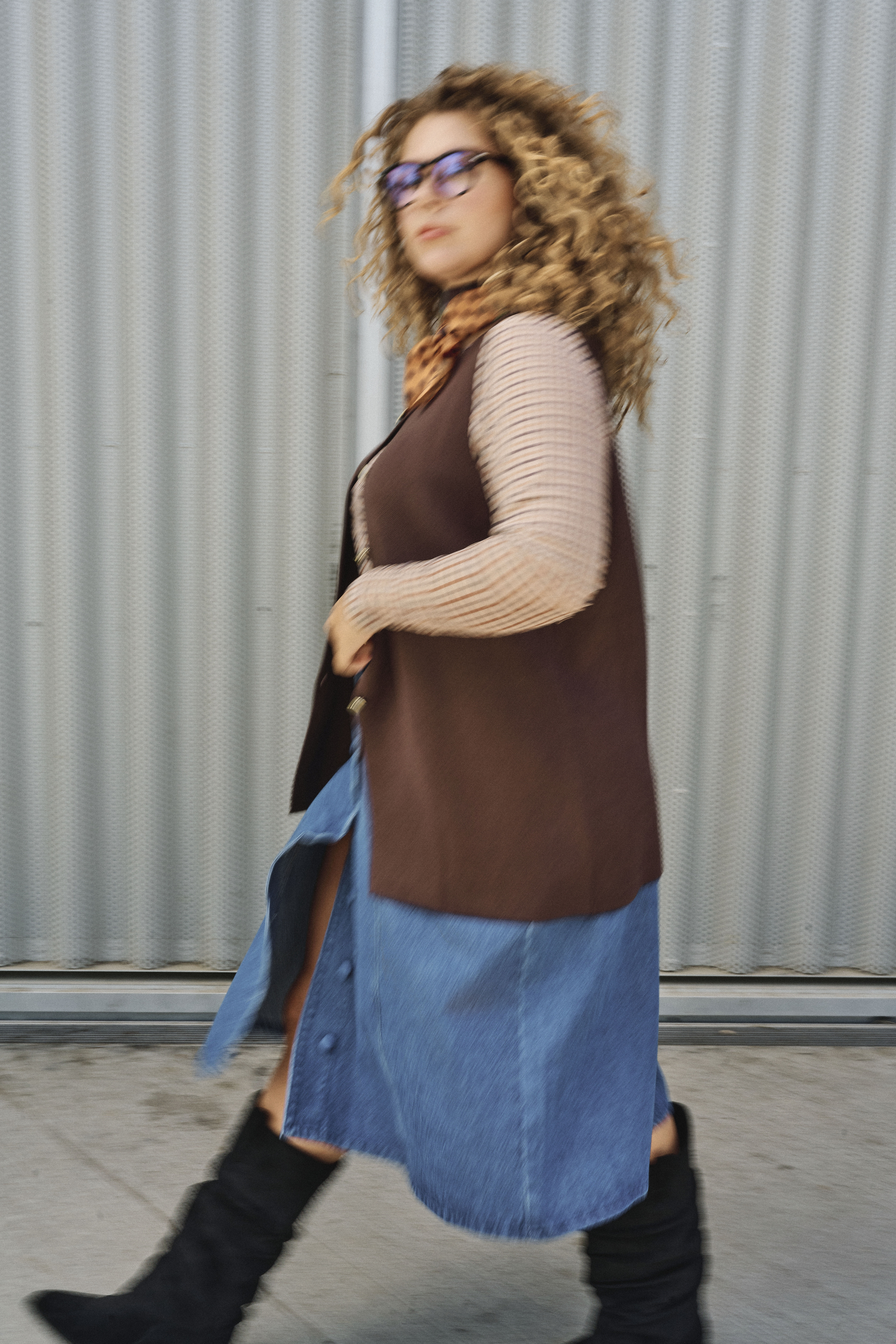 ZizziRetro-Chic in Erdt&ouml;nen, , Model