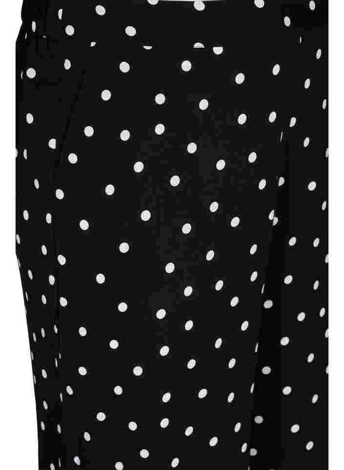 Hose mit Print und Taschen, Black Dot, Packshot image number 2