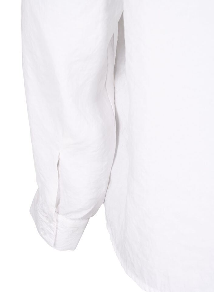Bluse aus TENCEL™ Modal, Bright White, Packshot image number 4