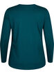 Langärmeliges Trainingsshirt, Deep Teal, Packshot image number 1