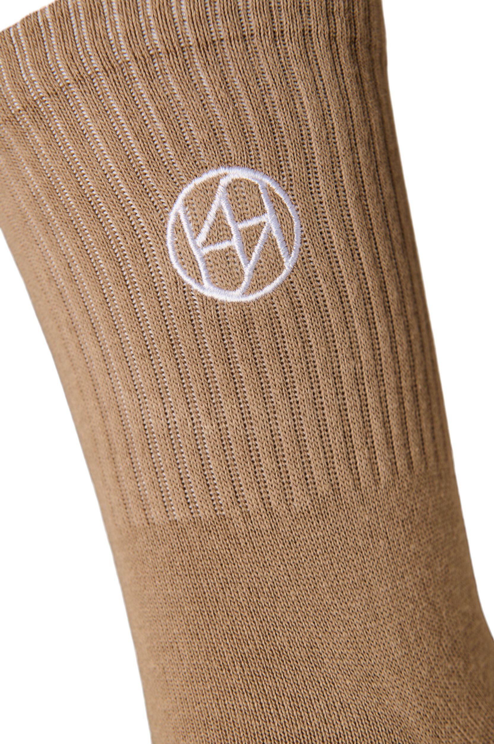 Zizzi 3er-Pack Sportsocken mit Logo, Braun, Packshot image number 2