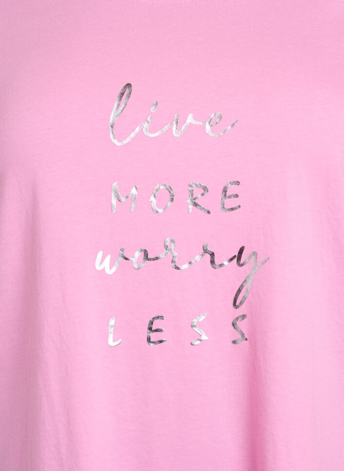 FLASH - T-Shirt mit Print, Pink, Packshot image number 2