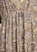 Maxikleid aus Viskose mit Paisleymuster, Gelb, Packshot image number 2