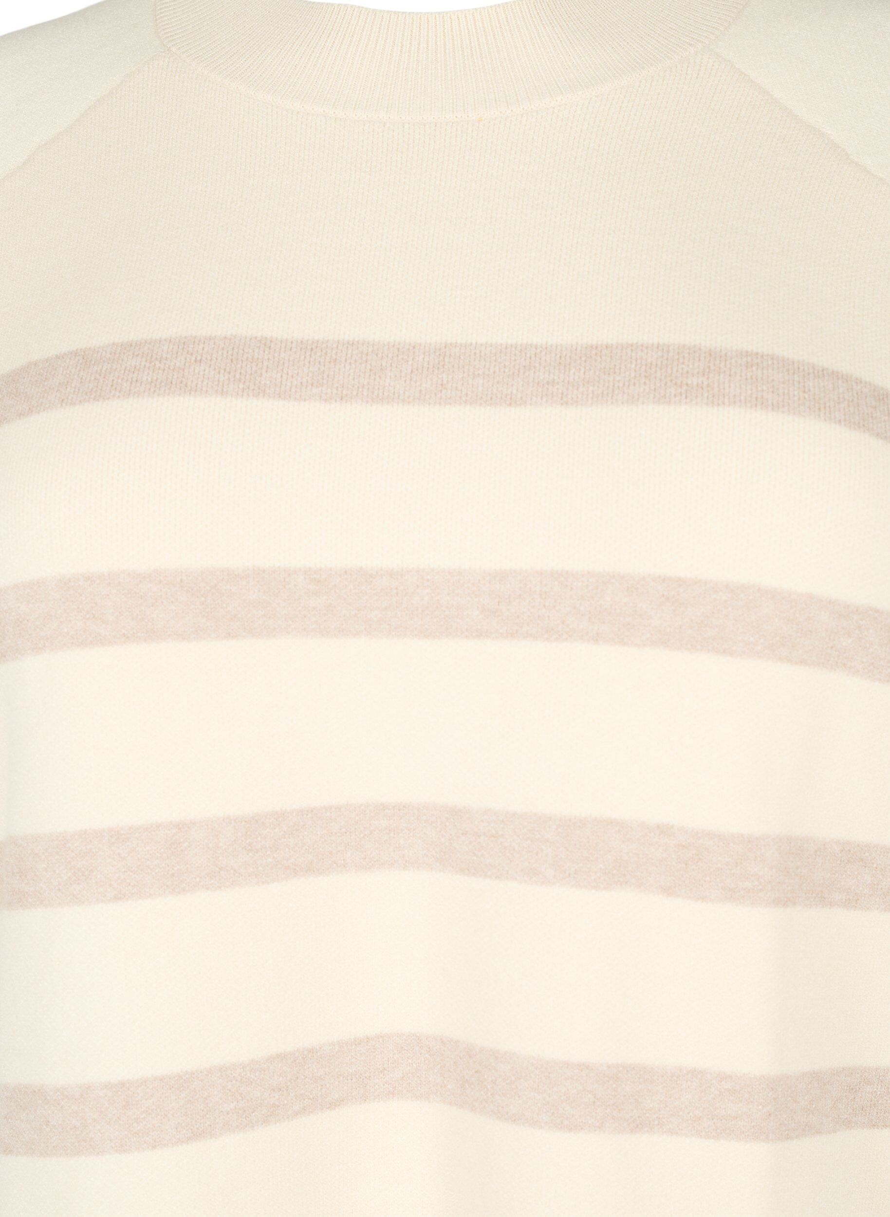 Zizzi Pullover aus Viskosemischung mit Seitenschlitz	, Birch W/Simply T., Packshot image number 2