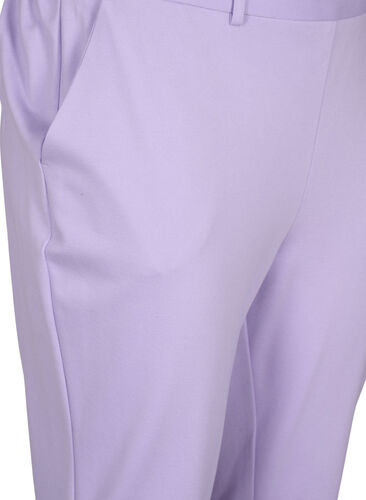 Cropped Hose mit Taschen und verstellbaren Schnüren, Purple Rose, Packshot image number 2