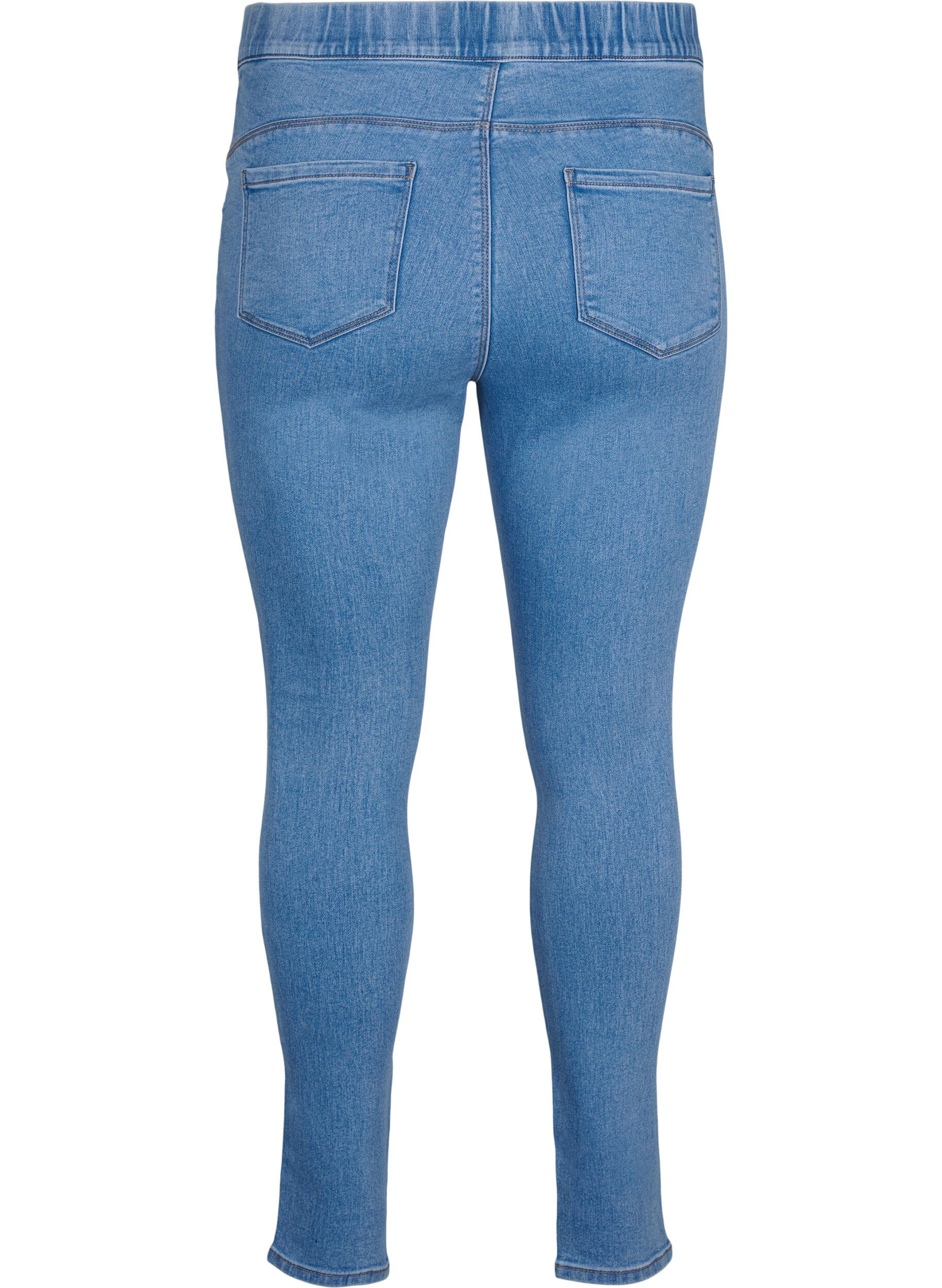 Zizzi Jeggings mit Rissen, Light Blue, Packshot image number 1