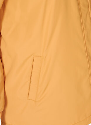 Jacke mit Kunstpelzkragen, Spruce Yellow, Packshot image number 3
