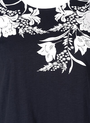T-Shirt mit Print, Night Sky W. white, Packshot image number 2
