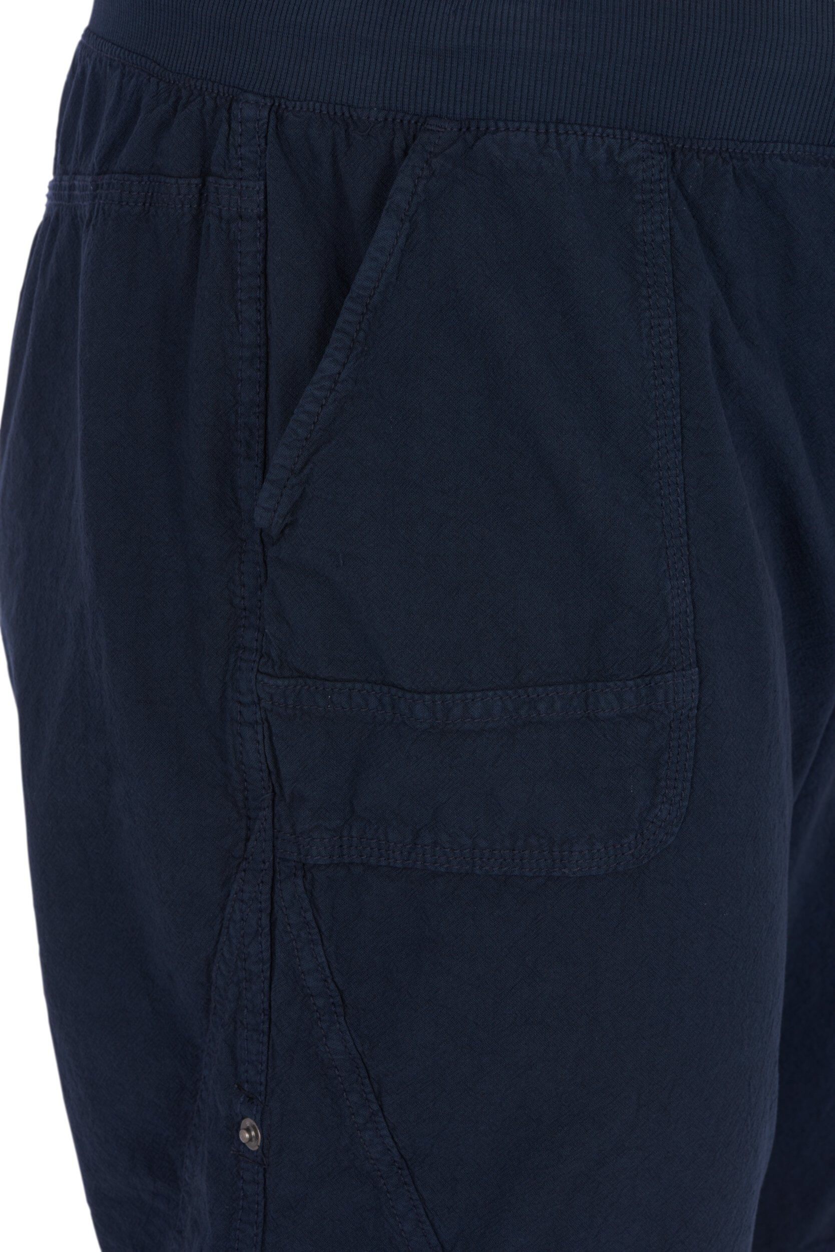 ZizziLockere Shorts aus Baumwolle mit Taschen, Blau, Packshot image number 2