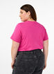 Basic-T-Shirt aus Baumwolle mit Rundhalsausschnitt, Rot, Model image number 2