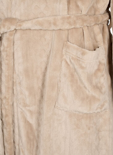 Morgenmantel mit Taschen, Natural, Packshot image number 3