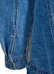Jeanshemd mit Leopardenmuster-Details, Blau, Packshot image number 3