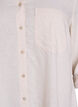 Bluse aus Leinen und Viskose mit 3/4-&Auml;rmeln, Beige, Packshot image number 2