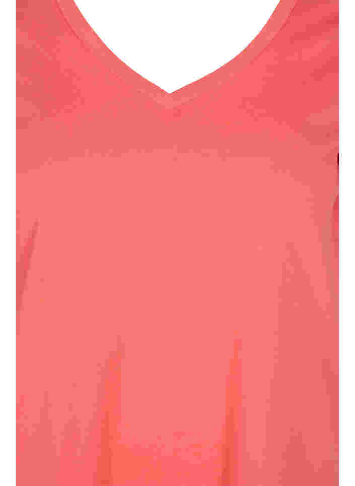 2er-Pack basic T-Shirts aus Baumwolle, Navy B/Dubarry, Packshot image number 3