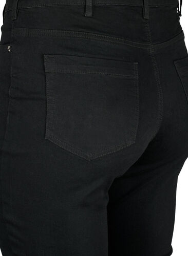 Amy Jeans mit hoher Taille und extra schlanker Passform, Black, Packshot image number 3