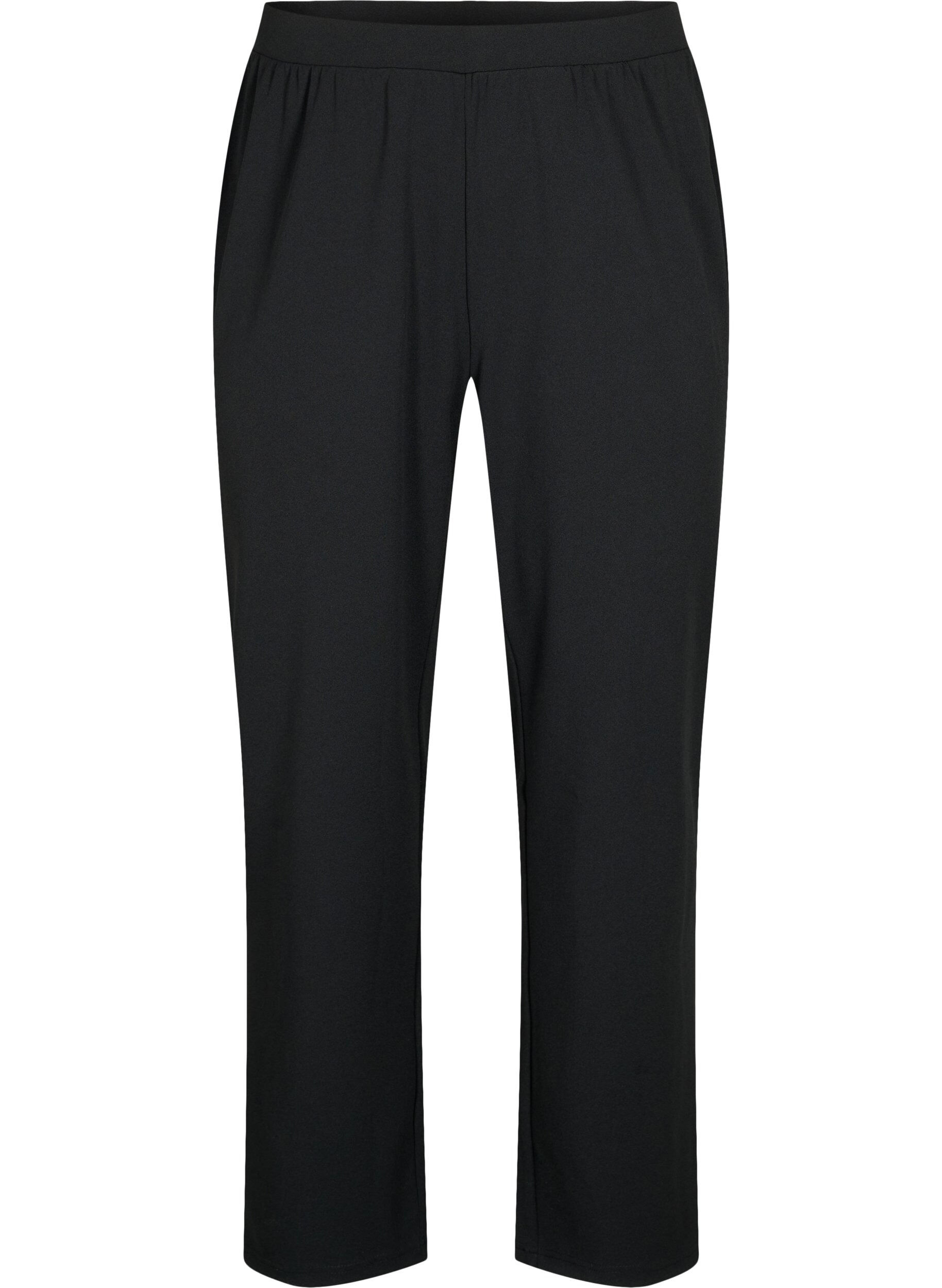 ZizziHose in Straight Fit, Schwarz, Packshot image number 0