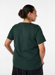 T-Shirt mit Print, Gr&uuml;n, Model image number 2