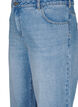 Jeans mit weitem Bein und Umschlag, Blau, Packshot image number 2