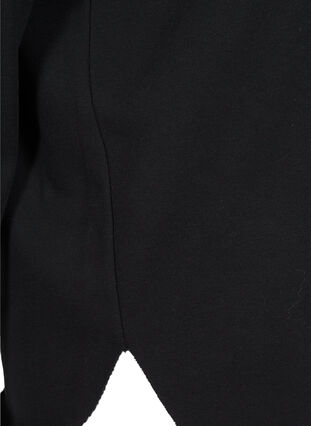 Sweatshirt mit Kapuze und Schlitz, Black, Packshot image number 3
