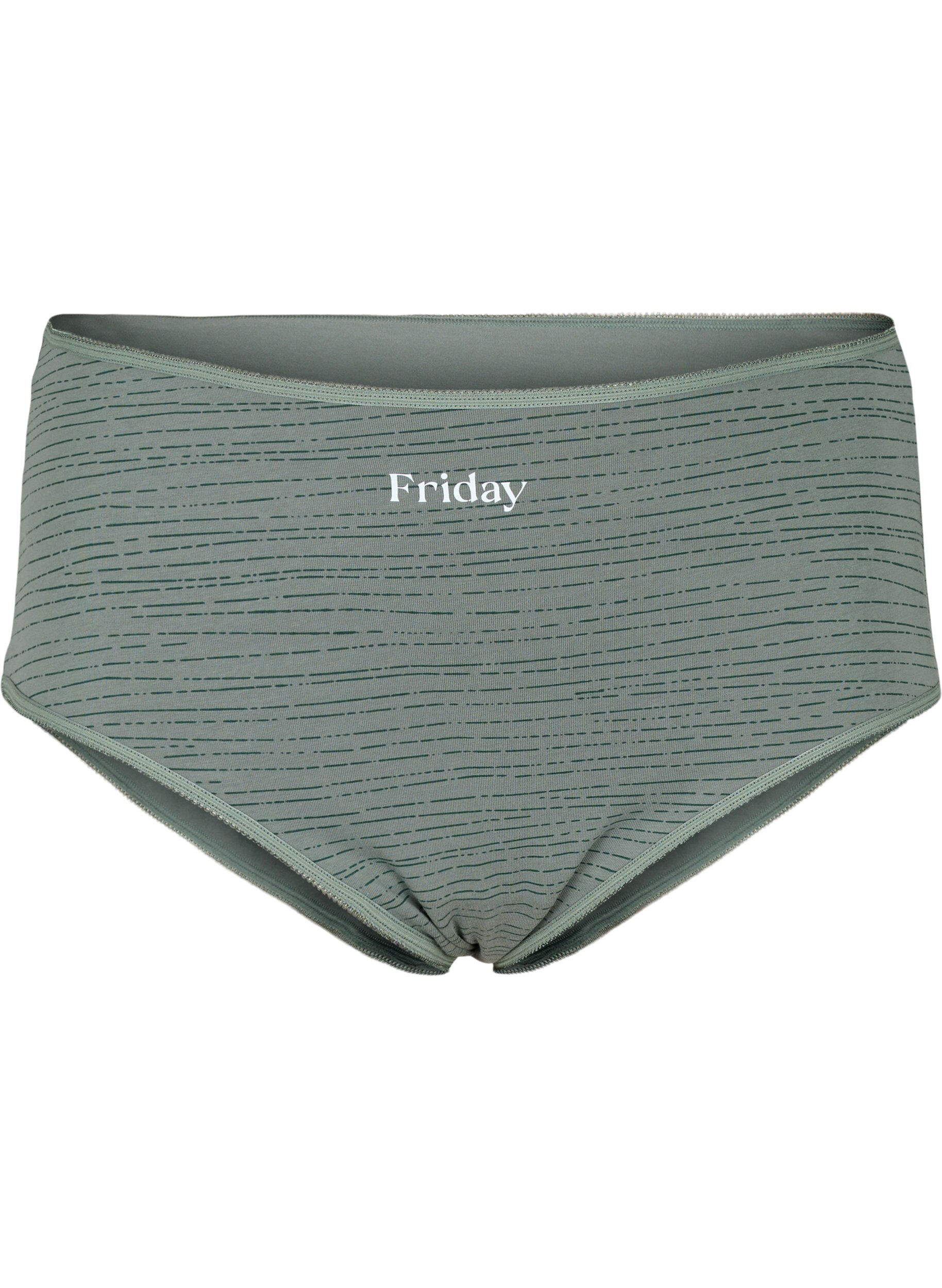 Zizzi 7-Pack Hipster mit regul&auml;rer Taille, Scarab Multi Pack, Packshot image number 3