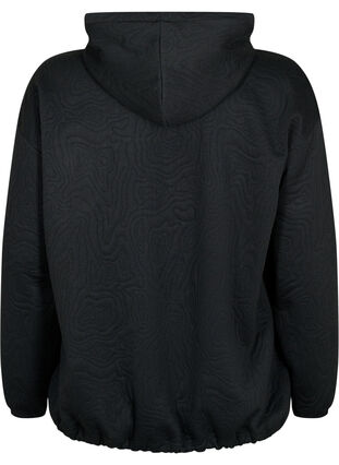Sportliches Sweatshirt mit Kapuze, Black, Packshot image number 1