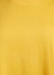 Basic-T-Shirt aus Baumwolle mit Rundhalsausschnitt, Gelb, Packshot image number 2