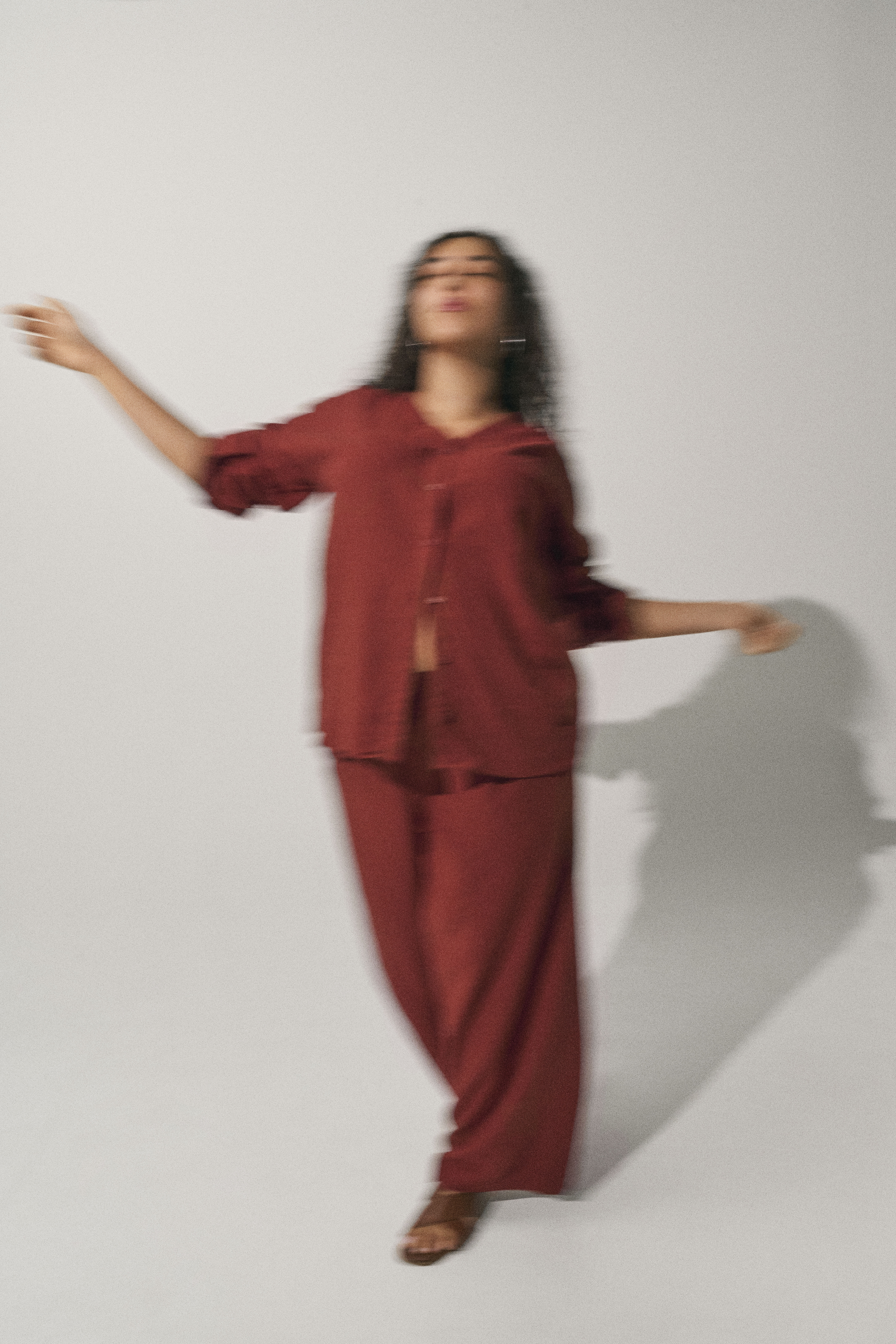 Zizzi Passendes Leinen-Set, , Model