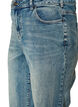 Kiana Straight Fit Jeans mit leicht abgenutzter Optik, Blau, Packshot image number 2