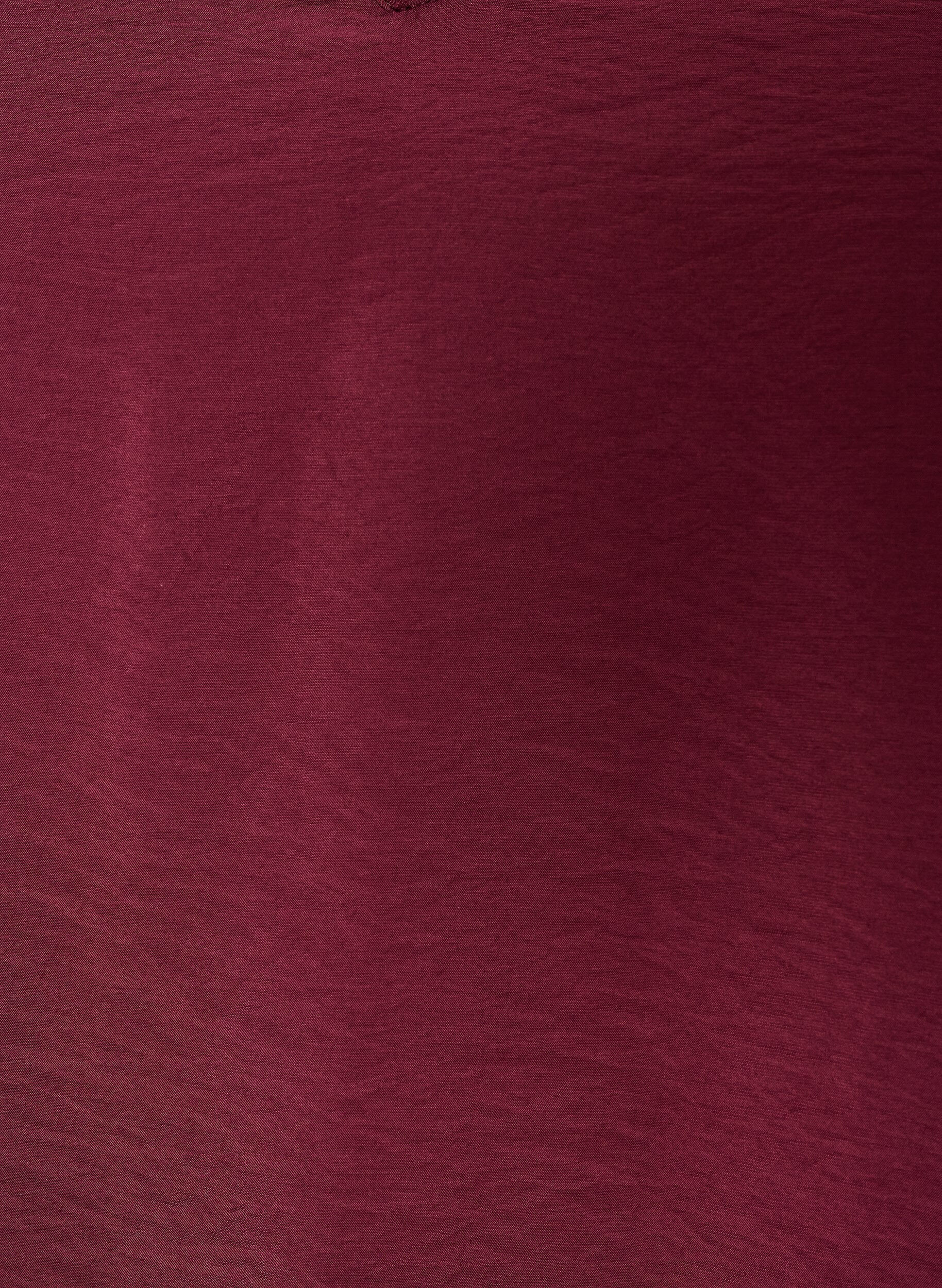 ZizziBluse mit Balloneffekt und Chiffondetails, Rot, Packshot image number 2
