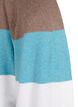 Lange Strickjacke mit offener Vorderseite, Reef Waters Mel Comb, Packshot image number 2
