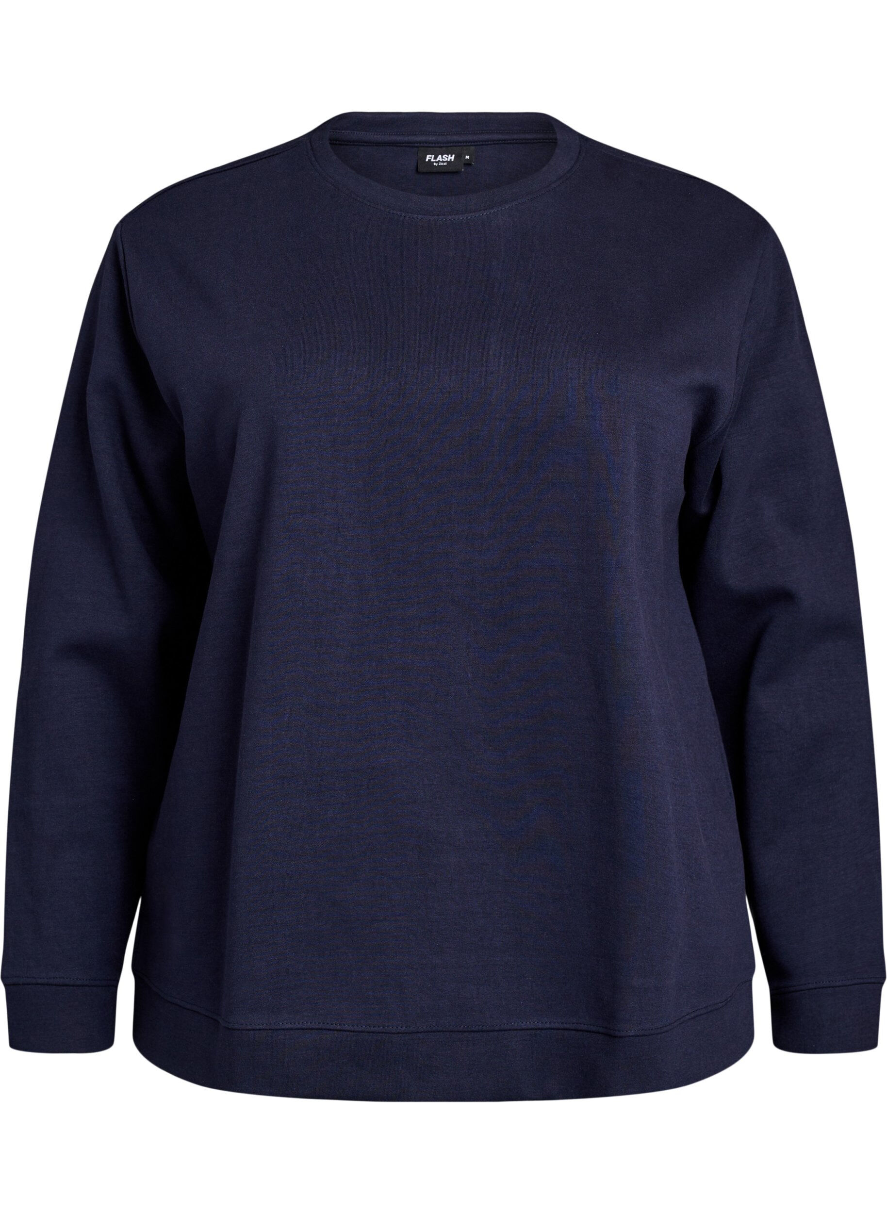 ZizziSweatshirt mit Rundhalsausschnitt, Blau, Packshot image number 0