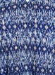 Gemustertes Kleid mit Eins&auml;tzen, Blau, Packshot image number 2