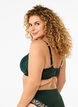 Geformter BH mit Stickerei, Grün, Model image number 1