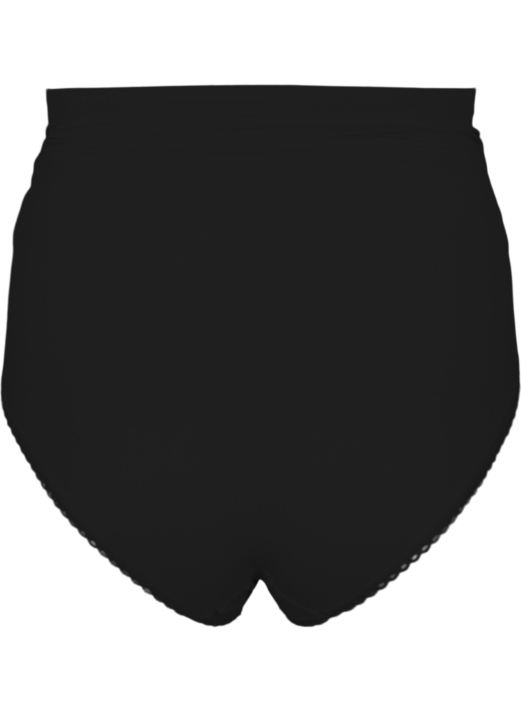 ZizziNahtlose Umstandsunterhose, Schwarz, Packshot image number 1