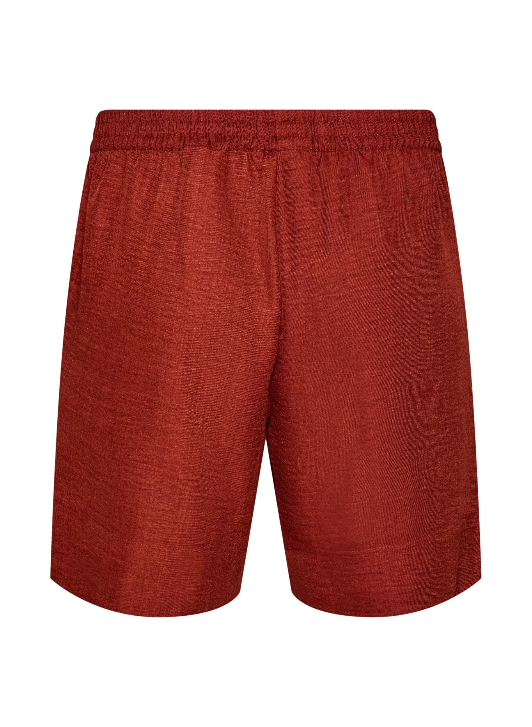 ZizziShorts mit Taschen und hoher Taille, Rot, Packshot image number 1