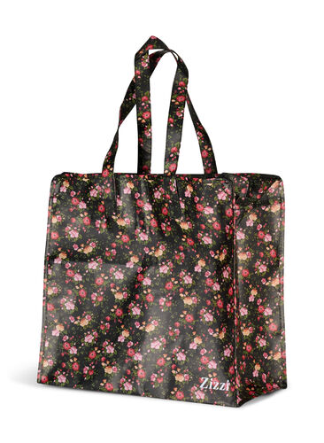 Einkaufstasche mit Reißverschluss, Bittersweet Flower, Packshot image number 0