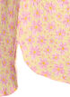 Kurzes Kleid mit gecrinkelter Textur und kurzen &Auml;rmeln, Gelb, Packshot image number 3