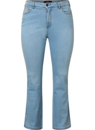 Ellen Bootcut-Jeans mit hoher Taille, Ex Lgt Blue, Packshot