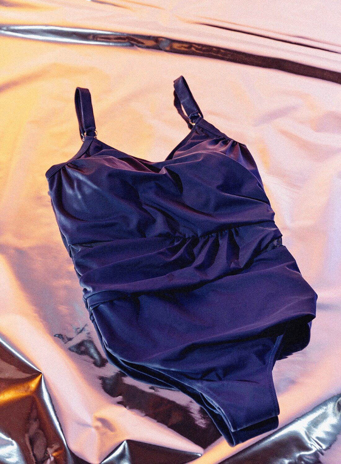 Zizzi Farbenfrohe Badehose, , Model