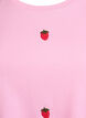 T-Shirt aus Bio-Baumwolle mit aufgestickten Motiven, Pink, Packshot image number 2