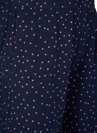 Schlafanzughose aus Baumwolle mit Aufdruck, Night Sky Dot, Packshot image number 2