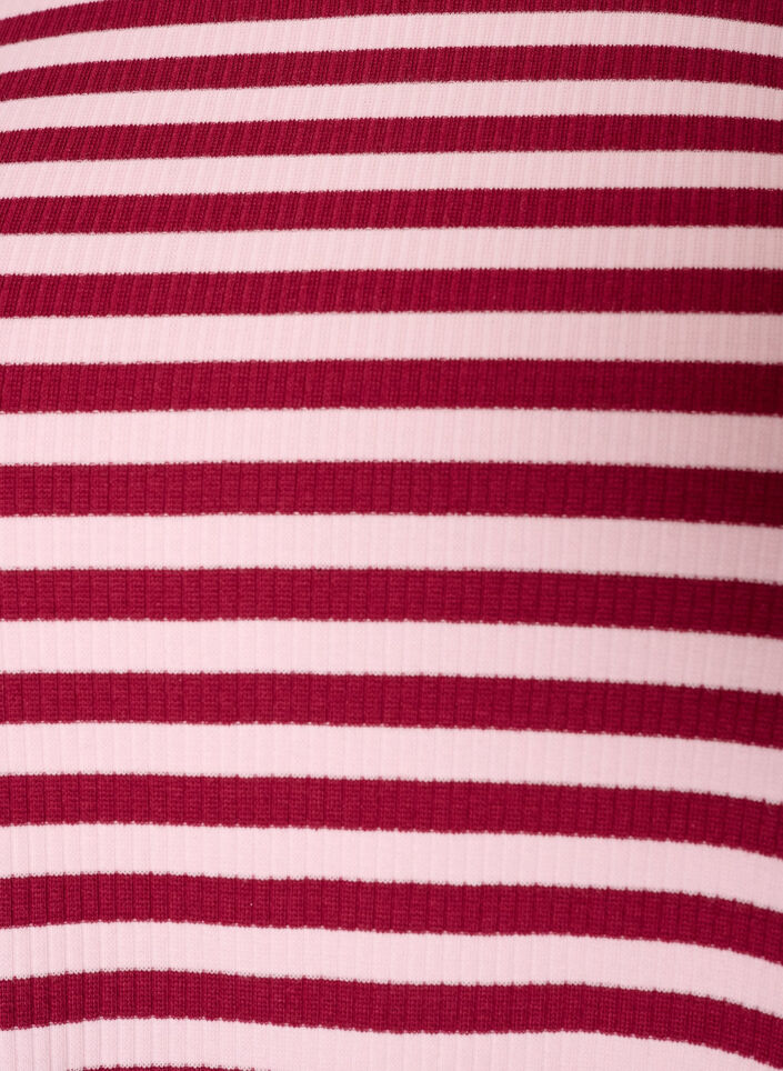 Gestreifte Bluse mit langen &Auml;rmeln, Rot, Packshot image number 2