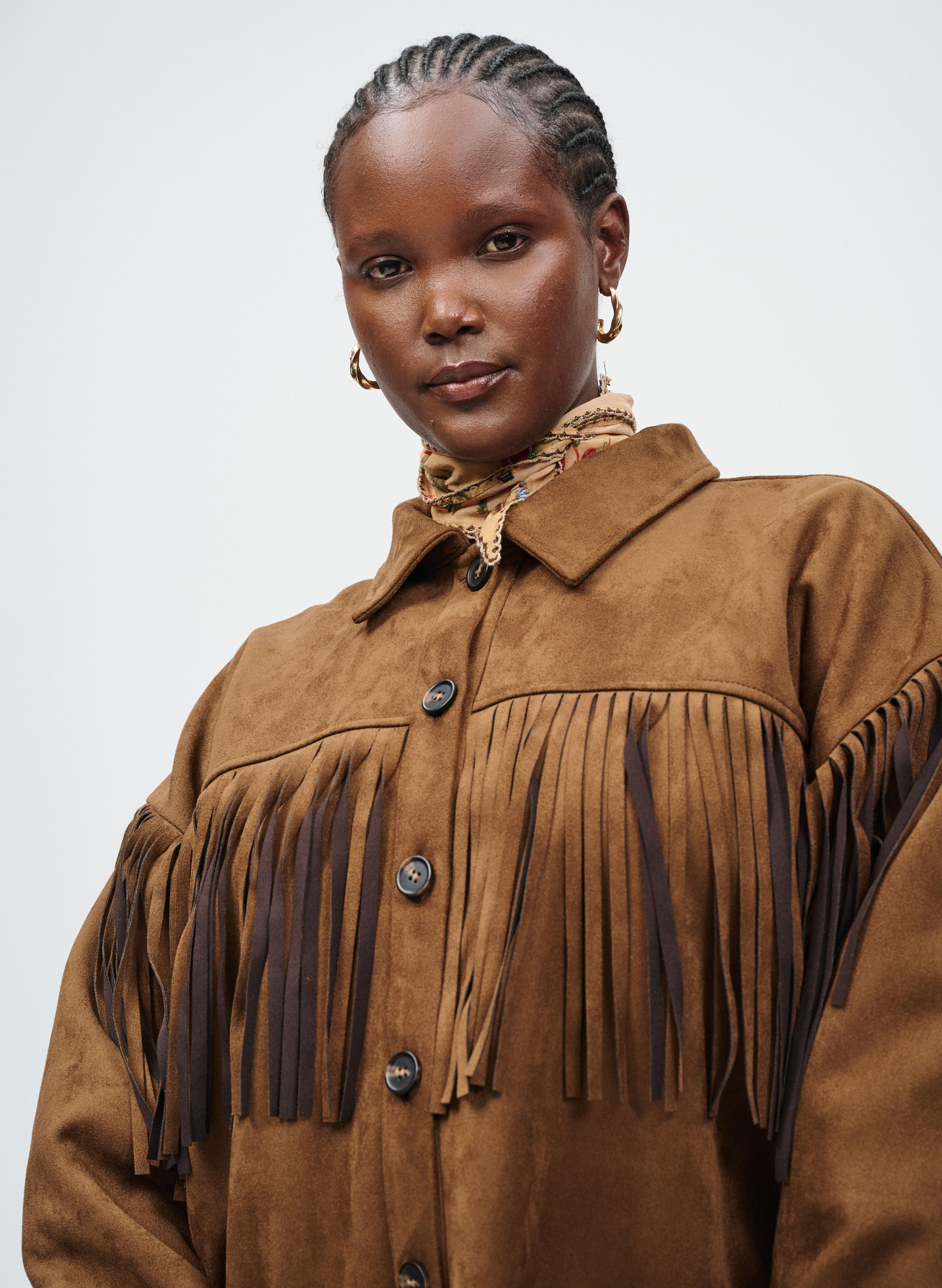 Zizzi Set aus Wildlederimitat, , Model