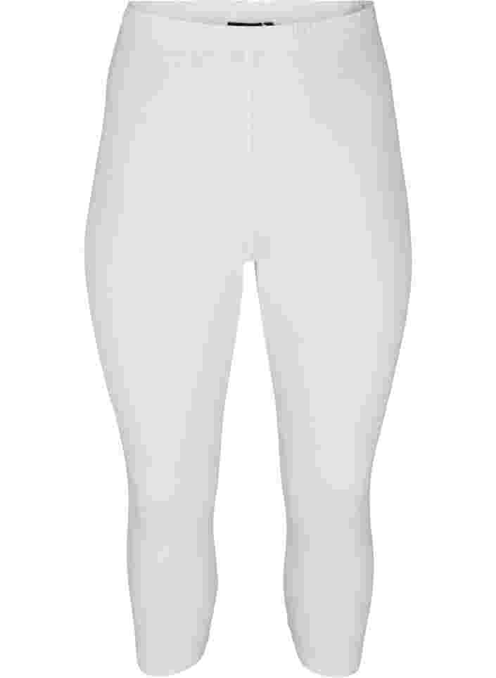 Basic 3/4-Leggings , Bright White, Packshot image number 0