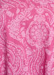 Kurzärmliges Baumwollkleid mit Print, Pink, Packshot image number 2