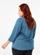  Trainingsbluse mit 3/4 &Auml;rmeln, Petrol, Model image number 2