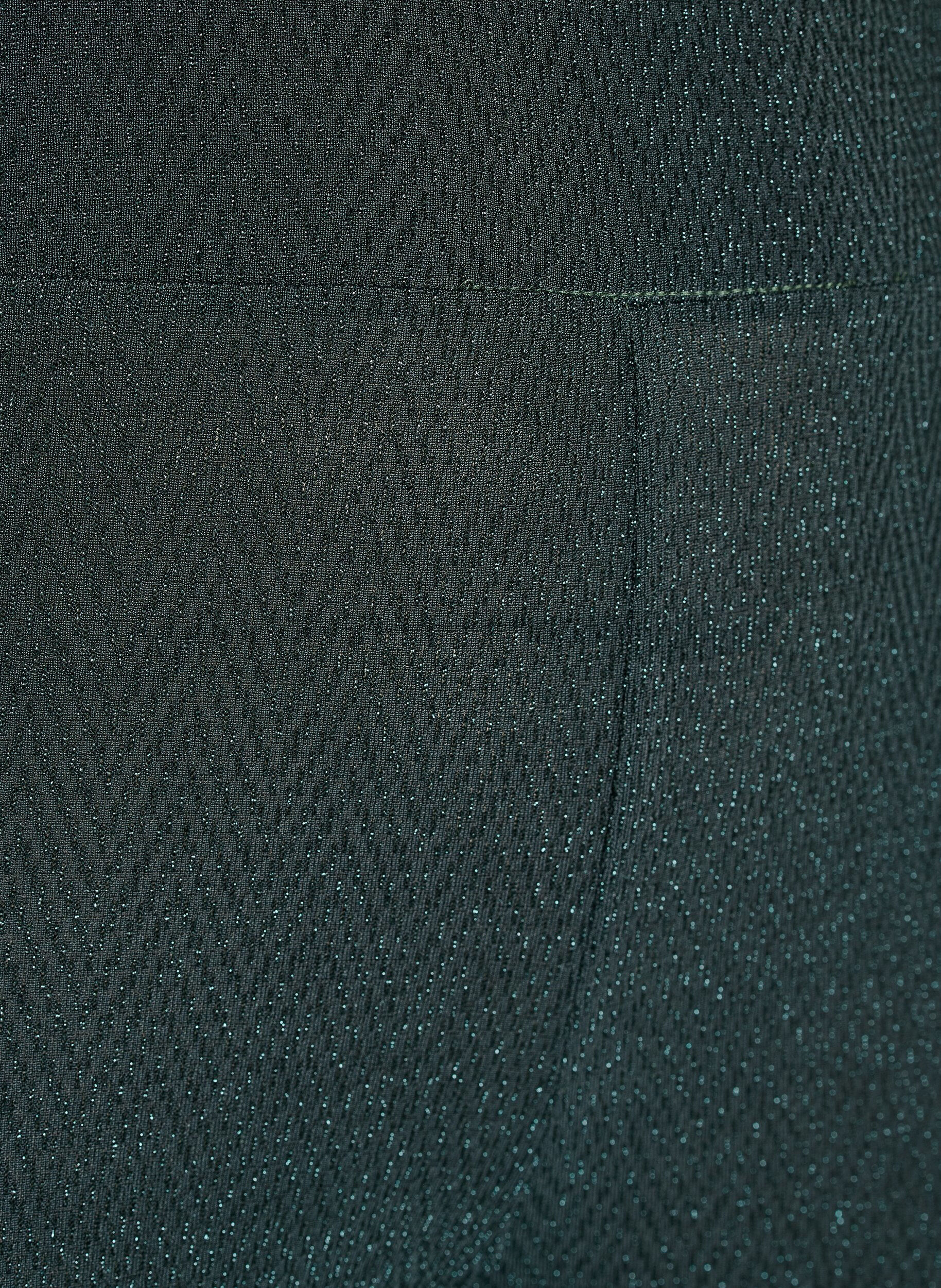 Zizzi Leggings mit Glitzermuster, Gr&uuml;n, Packshot image number 2