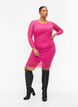 Eng anliegendes Kleid mit Drapierungen, Fuchsia Red, Model image number 2